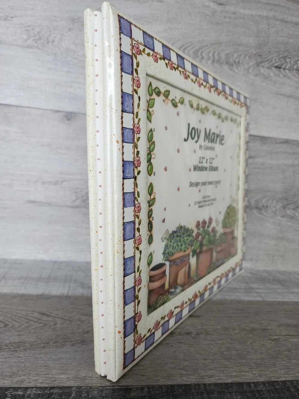 NEW 8.5 x 11 Colorbok Joy Marie Memories Scrapbook Window Photo Album SEALED